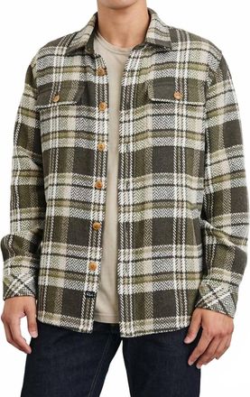 Rails Berkshire Flannel Shirt In Grape Leaf Cedar