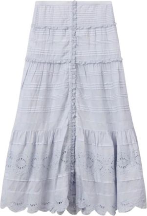 Isabel Marant Isabel Marant, Maxi Skirts, female, Blue, Size: XS Paoline Skirt