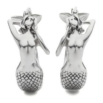 Maison Margiela Accessoires, Dames, Grijs, ONE Size, 968 Earrings