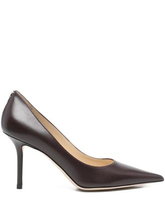 Jimmy Choo London Love pointed pumps - Brown