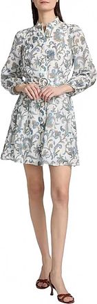 Veronica Beard Kumar Dress In Dove Multi