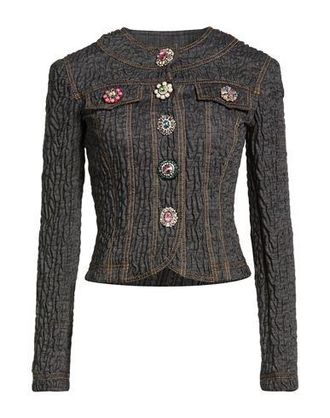 Moschino COATS & JACKETS - Denim outerwear on YOOX.COM