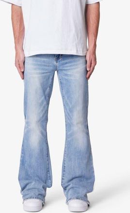 mnml Super Flare Jeans in Light Blue at Nordstrom, Size 34
