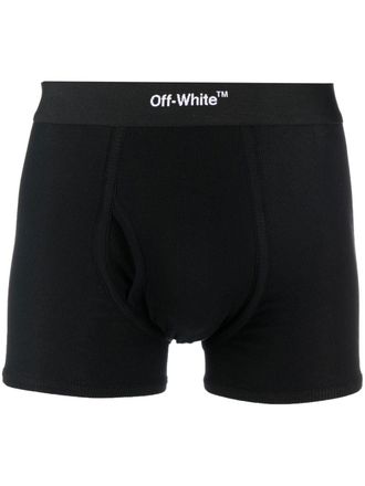 Off-white Set di 3 boxer Helvetica - Nero
