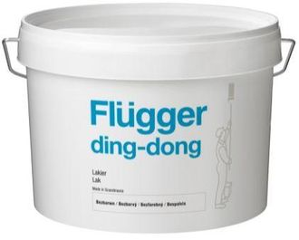 OEM Pintura Flugger Ding Dong Con Acabado Mate Transparente De 2,5 Litros