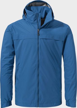 Sch&ouml;ffel Outdoorjacke SCH&Ouml;FFEL Jacket Style Bohorok MNS, Herren, Gr. 48, blau (8405, blau), Oberstoff: 100% Polyester; (Membran: Thermoplastisches Polyurethan)