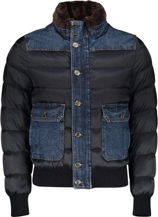 Moorer Fantoni Bomberjack - Heren - Bomber jackets - Blauw - XS - Katoen - Jassen