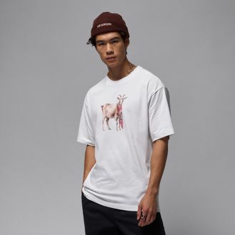 Nike Jordan Mens Jordan T-Shirt in White | IF0786-100