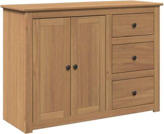 vidaXL Vidaxl - Aparador con cajones Panama madera maciza pino 112x40x80 cm