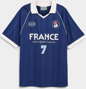 Djab Mens Multi-logo soccer jersey