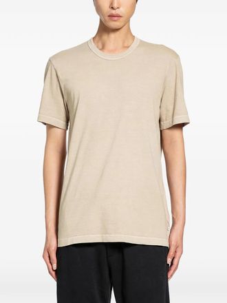 James Perse T-shirt met ronde hals - Beige