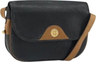 Dior Pre-owned Cross Body Bags, female, Black, Size: ONE SIZE Pre-owned Vintage Shoulder Bag