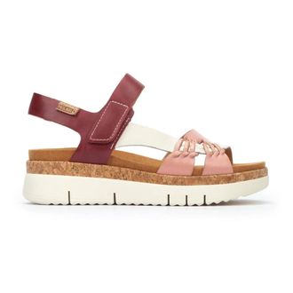 Pikolinos Palma Sandal - Dames - Sleehakken - Veelkleurig - 36 EU - Leer - Schoenen