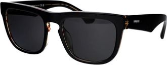 Burberry Square Zonnebrillen - Heren - Zonnebrillen - Zwart - 56 MM - Accessoires