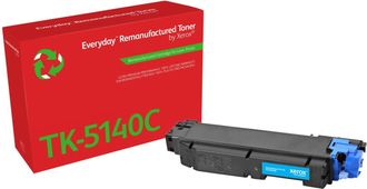 OEM Remanufacturado Everyday T&oacute;ner Everyday Cian Remanufacturado De Xerox Es Compatible Con Kyocera Tk-5140c, Capacidad Est&aacute;ndar