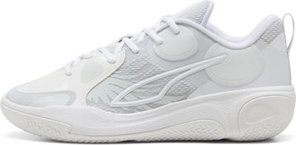 Puma Scarpe da basket MB World.01 unisex, Scarpe, Bianco, 49.5