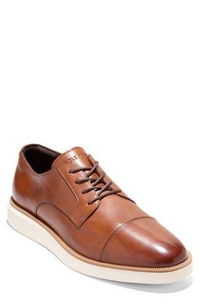 Cole Haan Davidson Grand Cap Toe Derby Sneaker in British Tan /Ivory at Nordstrom Rack, Size 10.5