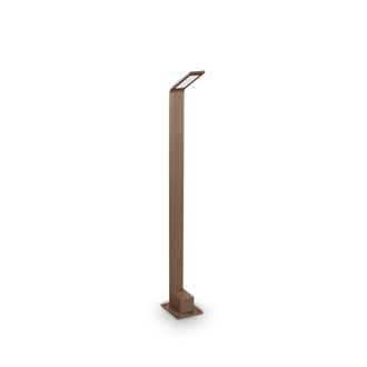 Ideal Lux Ideal Lux - Paletto Contemporaneo Agos Alluminio Coffee Led 6,5w 3000k Ip54