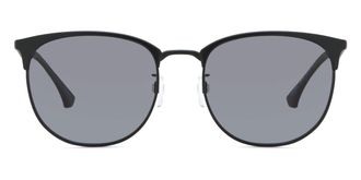 Emporio Armani EA2122D Asian Fit Polarized 300181 Mens Sunglasses Black Size 56