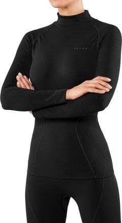 Falke Maximum Warm Turtleneck Base Layer Top in Black at Nordstrom, Size X-Small