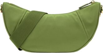 Prada Shoulder Bag - Dames - Schoudertassen - Groen - ONE Size - Leer - Tassen