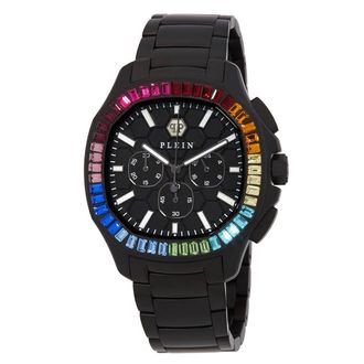 Philipp Plein High-Conic Chronograph Quartz Crystal Black Dial Mens Watch PWSAA0723