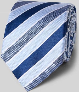 Olymp Seidenkrawatte im Allover-Look (6,5 cm) in Bleu, Gr&ouml;&szlig;e 1