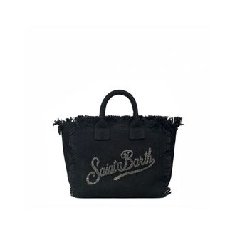 MC2 Saint Barth Tote Bags, female, Blue, Size: ONE SIZE Borsa Vanity Mini
