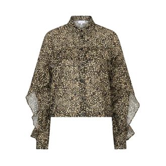 Dante6 Cosette Shirt - Dames - Blouses & Shirts - Veelkleurig - Maat: XL Denim
