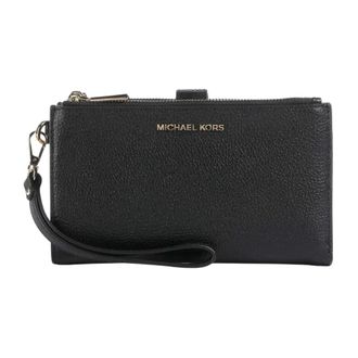 Michael Kors Wallets & Cardholders, female, Black, Size: ONE SIZE Jet Set Double Zip Wristlet