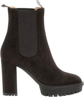 Gianvito Rossi Brown Suede Boots