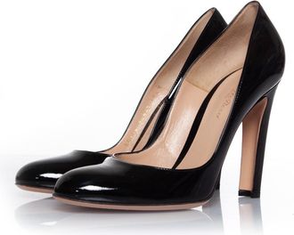 Gianvito Rossi Pre-owned Womens patent leather pumps - Black - Size 39.5 EU/IT