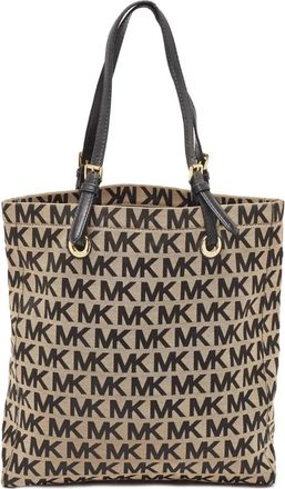 Michael Kors Borsa tote in tela con stampa - Nero