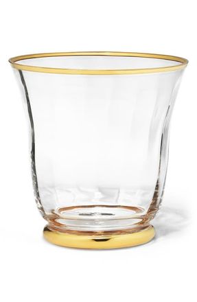 Aerin Sophia Small Ice Bucket in Clear/gold at Nordstrom