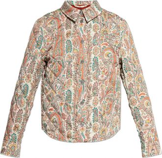 Etro Jas met patroon - Dames - Zomerjassen - Veelkleurig - S - Leer - Jassen