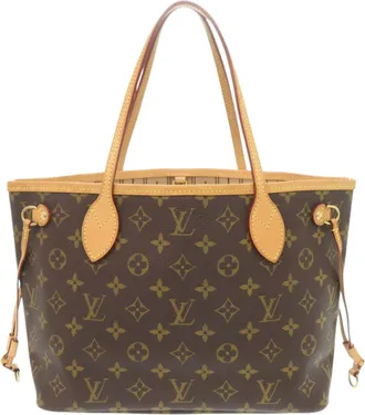 Louis Vuitton Beige Monogram Tote Bag (Pre-Owned)