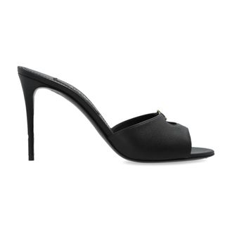 Dolce & Gabbana Dames, Schoenen, Zwart, Maat: 36 1/2 EU Leer