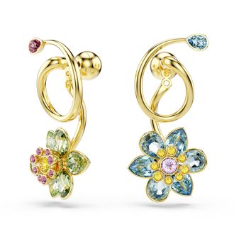 Swarovski Idyllia F Florere Dames Vergulde Metalen Dangle Oorbellen - Goud 5709025