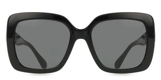Swarovski SK6001 100187 Womens Sunglasses Black Size 55