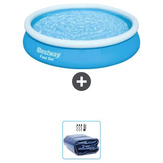 Bestway Piscina Bestway Fast Set Redonda - 366x76 Cm - 4-piezas S22264