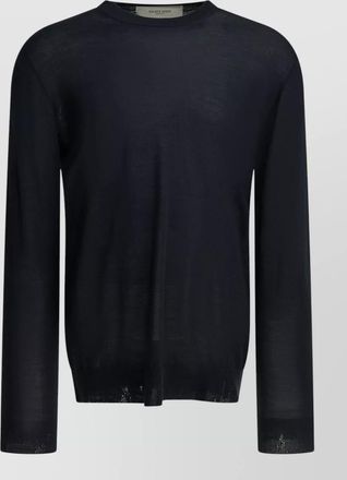 Golden Goose virgin wool ribbed crew neck sweater