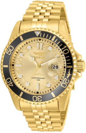 Invicta Pro Diver Quartz Champagne Dial Mens Watch 30613