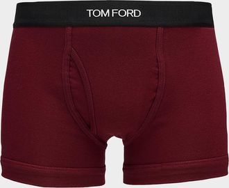 Tom Ford Logo-Trim Boxer Briefs
