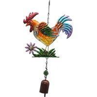 OEM Campana De Viento Decorativa Colgante De Cristal Con Forma De Gallo, Campana Decorativa - Crezuo