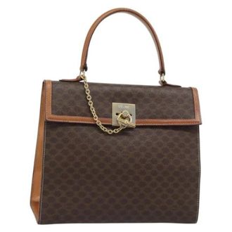 Celine Borsa a mano Pre-owned Macadam Canvas - - Pre-owned - Donna - Marrone - ONE SIZE