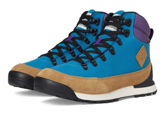 The North Face Mens Back-To-Berkeley Iv Textile Wp Boots, Dusk Blue/Tnf Black, 10.5