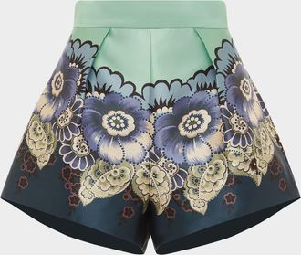 Alemais Madalena Floral Shorts