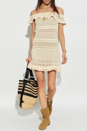 Isabel Marant Zoa Dress, Womens, Cream
