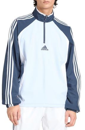 adidas Teamgeist Half-Zip Pullover in Crystal Sky// at Nordstrom, Size Xx-Large R