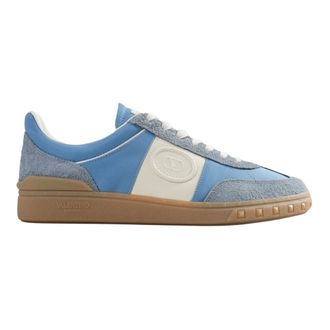 Valentino Schoenen, Heren, Blauw, 43 EU, Leer, Upvillage Sneakers